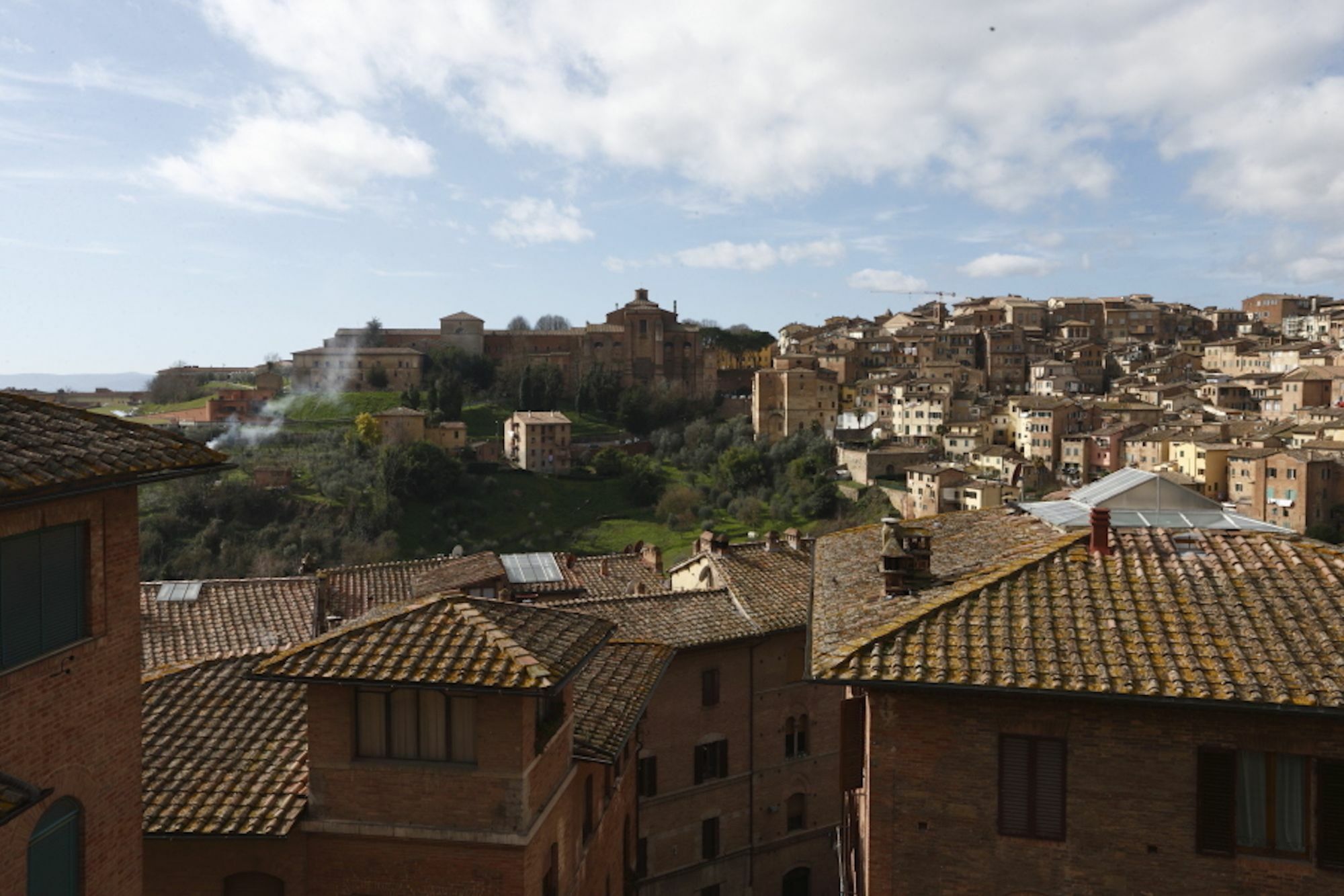 Appartamento Panoramico San Martino 12 Сієна Екстер'єр фото